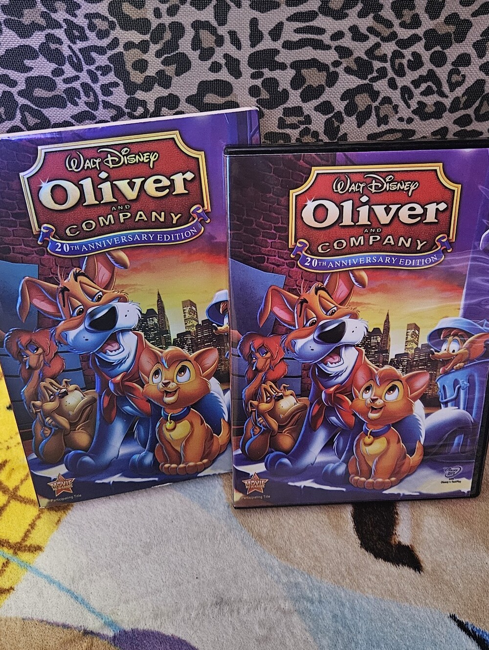 Walt Disney Oliver and Company 20th Anniversary